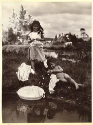 Une idylle de Maoriland, c.1910